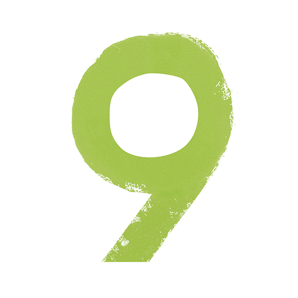 Lino print printed type lettering typography by Amanda Rigby