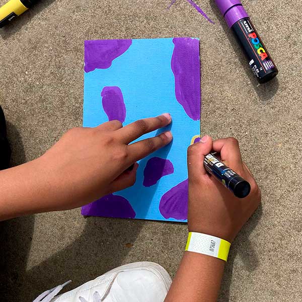 Street art workshop by Amanda Rigby